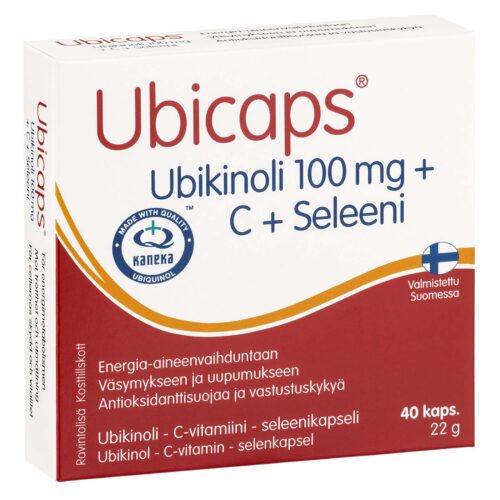 Ubicaps Ubiquinol with Selenium aupplement