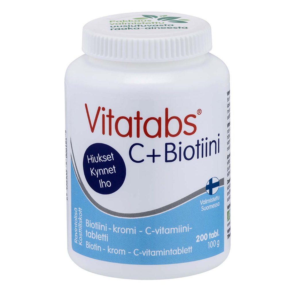 Vitatabs vitamin C Biotin supplement