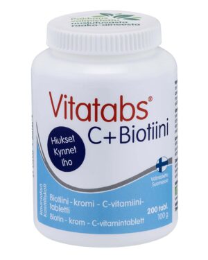 Vitatabs vitamin C Biotin supplement