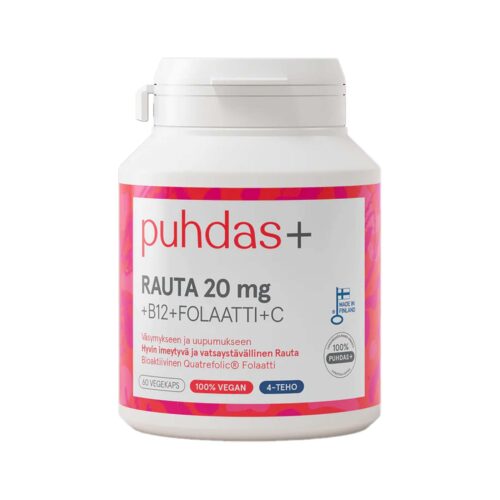 Iron, Folate, vitamins B12 C supplement