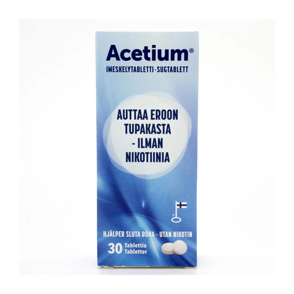 Acetium quit smoking