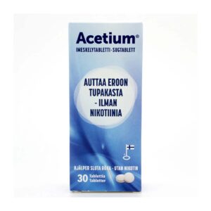 Acetium quit smoking