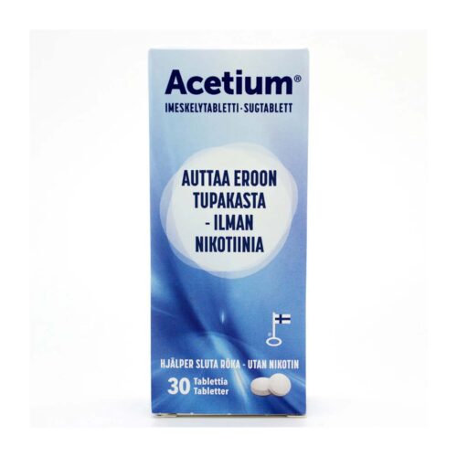 Acetium quit smoking