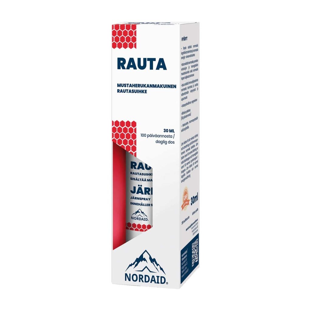 Iron Spray black current taste