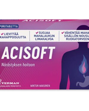 Acisoft heartburn remedy
