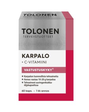 Cranberry with vitamin C Tolonen