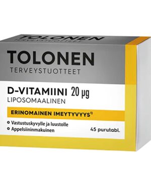 Liposomal vitamin D 20 mcg