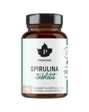 Spirulina tablets supplement