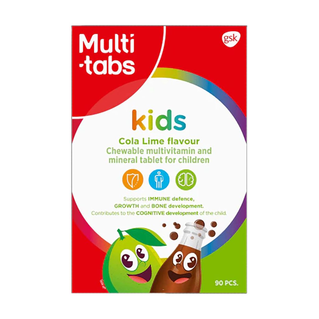 Multi-tabs multivitamins cola taste