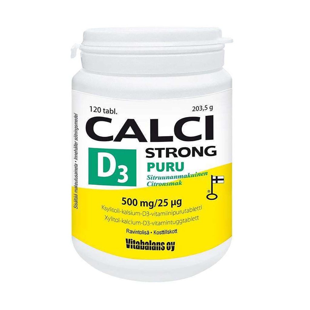 Calcium + vitamin D3 Strong supplement