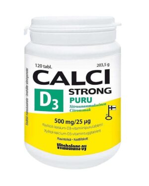 Calcium + vitamin D3 Strong supplement