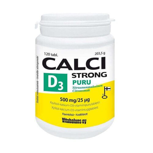 Calcium + vitamin D3 Strong supplement
