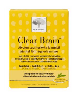 Clear Brain supplement