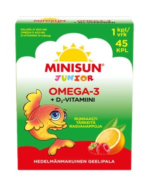 Minisun Unior Omega-3 vitamin D3 children
