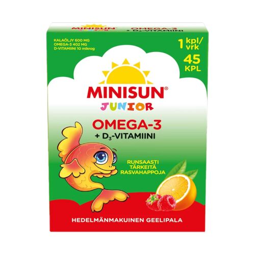 Minisun Unior Omega-3 vitamin D3 children