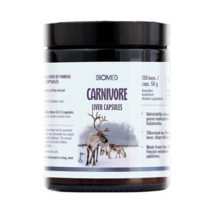 Carnivore Reindeer liver capsules