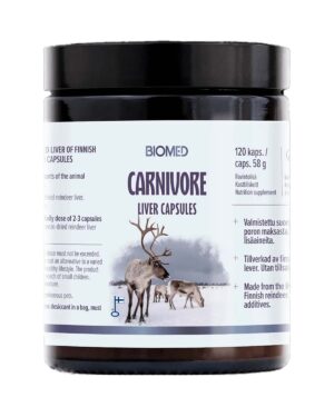 Carnivore Reindeer liver capsules