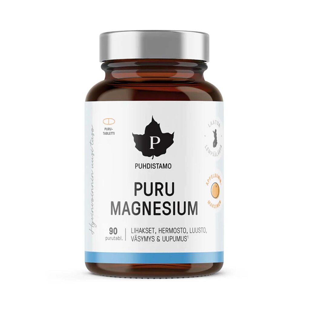 Chewable magnesium 90 tabl. Puhdistamo