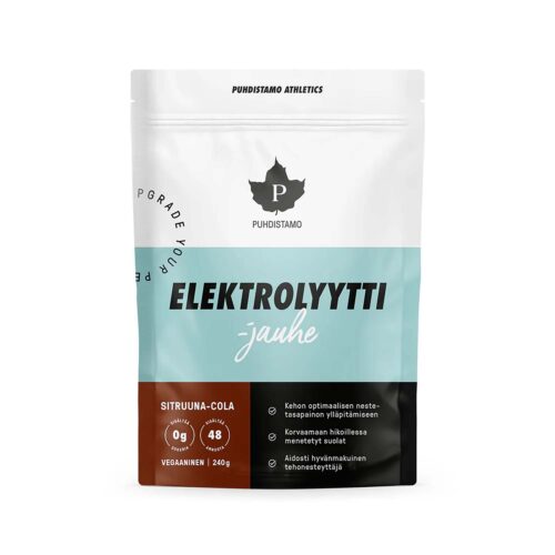 Electrolyte powder flavoured