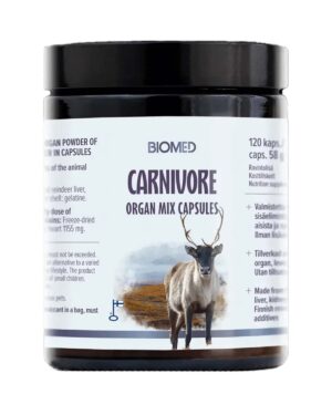 Carnivore Reindeer Organ mix capsules