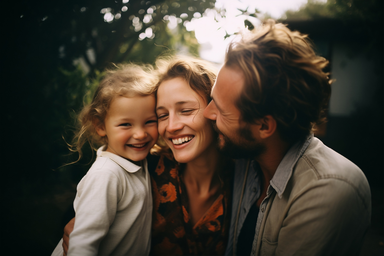 Family happy better digestion
