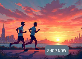 Morning run boost energy