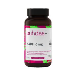 NADH 6 mg Puhdas+