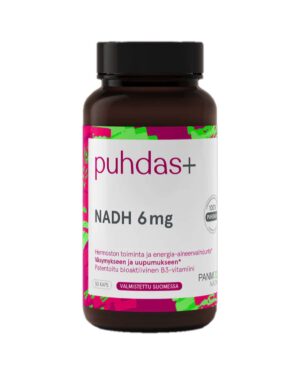 NADH 6 mg Puhdas+
