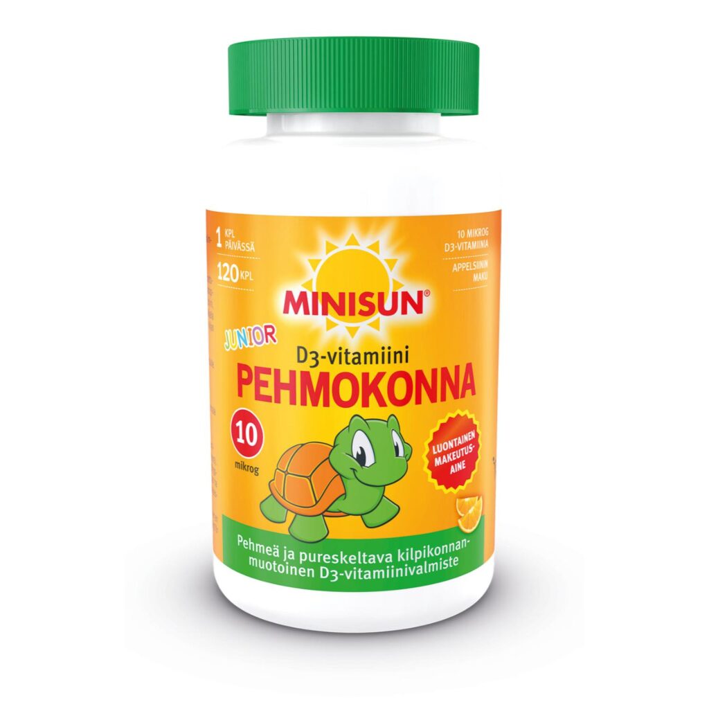 Minisun vitamin D supplement