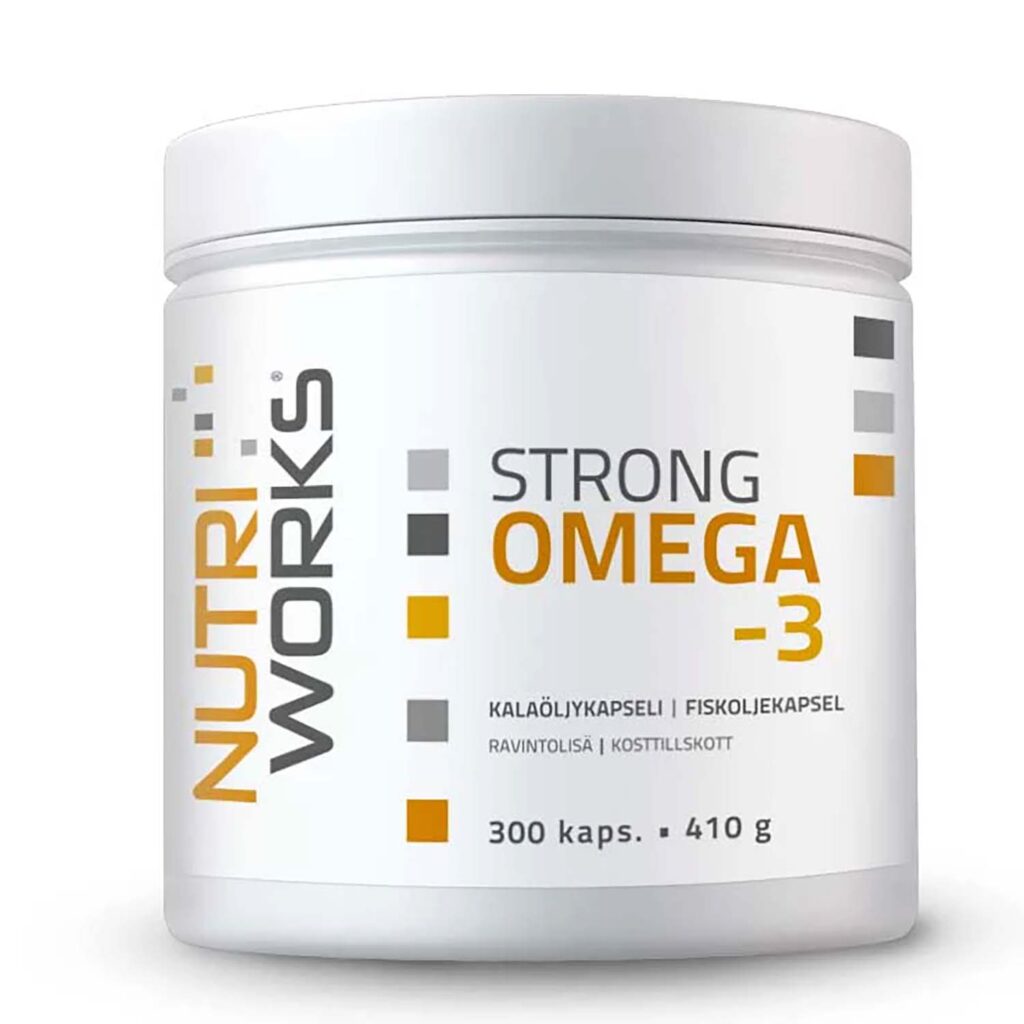 Nutri works strong Omega-3 fish oil
