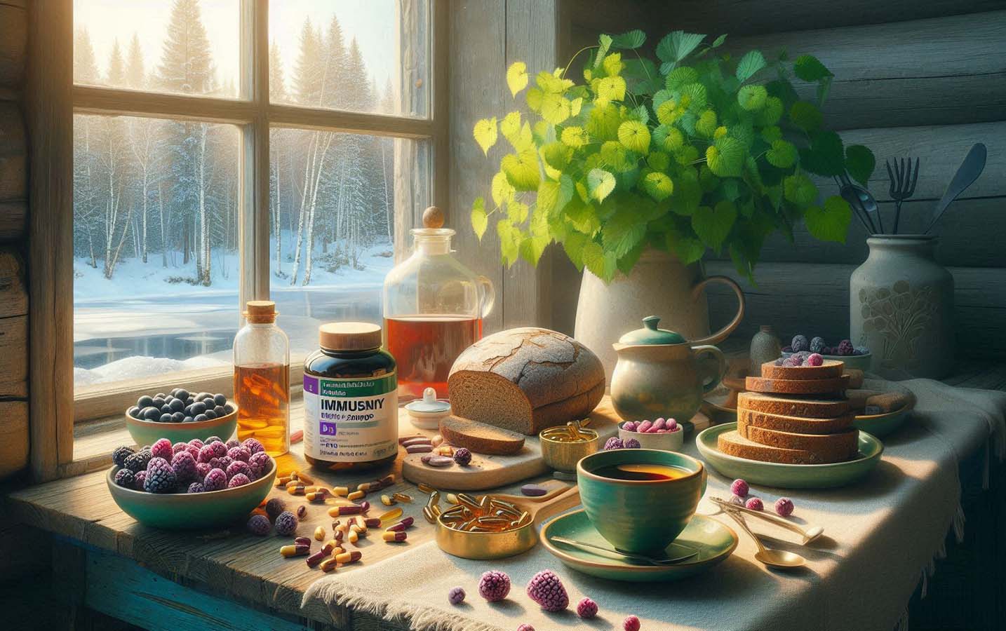 Spring tiredness Immune support