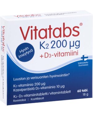 Vitatabs K2 200mg D3