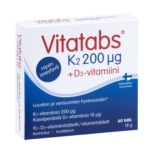 Vitatabs K2 200mg D3